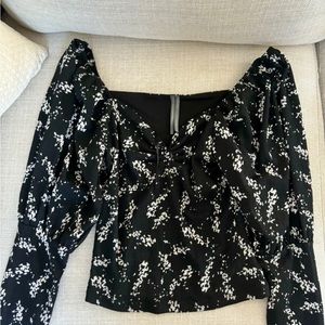 Anthropologie sweetheart top